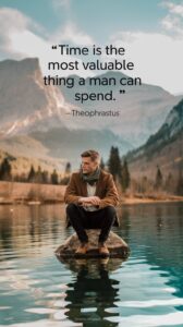 Time is the most valuable thing a man can spend