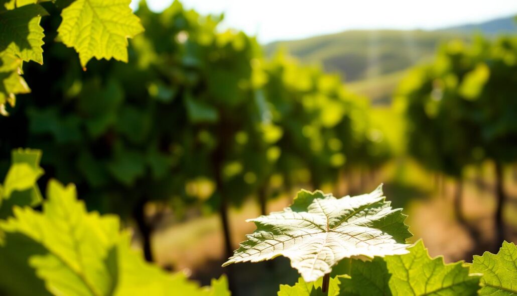 fresh grape leaves