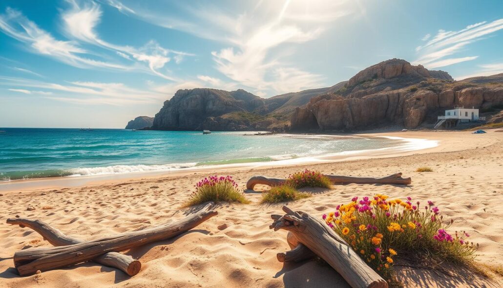 secluded beaches antiparos
